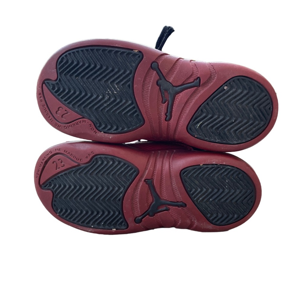 Air Jordan 12 Retro Toddler 'Flu Game' 2009 Sneakers - Picture 7 of 9